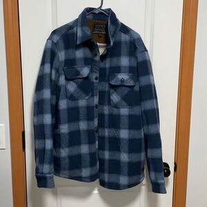 Jachs Navy and Light Blue Checkered Shirt